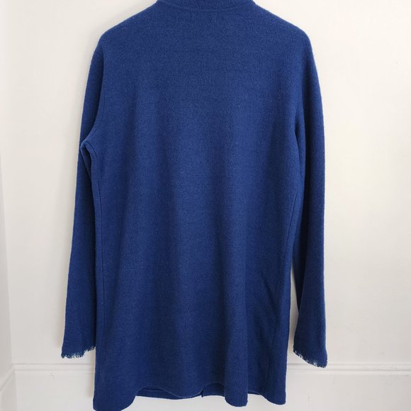 Karl Lagerfeld Wool Cocoon Coat - Picture 5 of 13